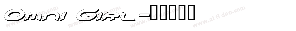 Omni Girl字体转换